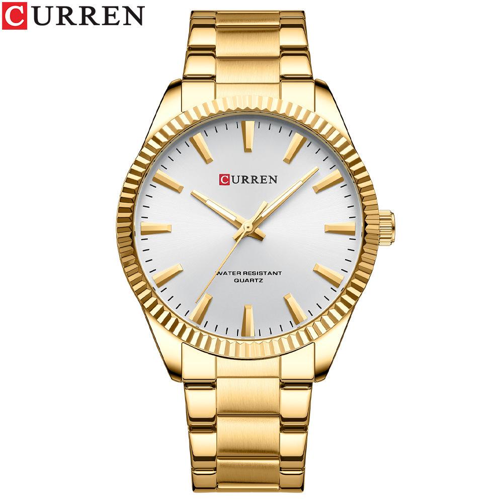 Curren 8425 Men's Classic Casual Quartz Steel Band Watch