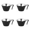 4Pcs Stainless Steels Espresso Coffee Extraction Cup with Graduated Measuring Cup Practical Ounces Cup Coffee Accessories M68E