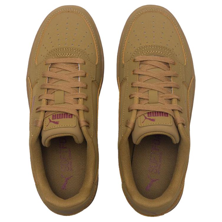 Puma Caven 2.0 Versátil Confortável Absorvente de Choque Durável Tênis de Cano Baixo Tênis Unissex Marrom 395202-13