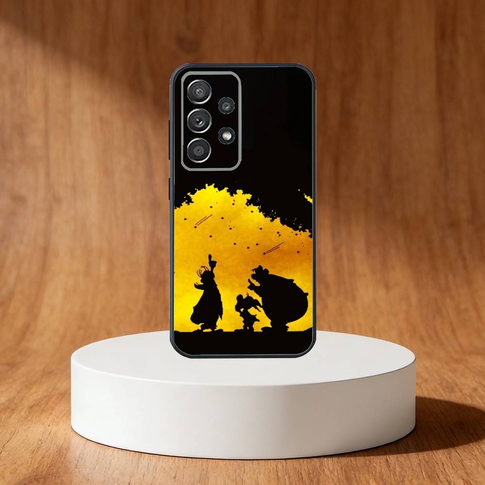 

A-Asterix C-Cartoon O-Obelix Phone Case For Samsung S25,S24,S21,S22,S23,S30,Ultra,S20,Plus,Fe,Note,10,9,5G Black Cover Samsung S24