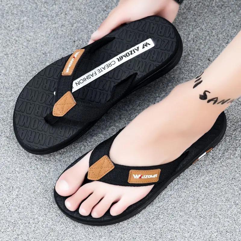 Soft Men's Shoe Platform Anti-slip Sabot Slides Outdoor Designer Luxury Adult Fun Low Price Casual Trend 2025 Style Male Slipper