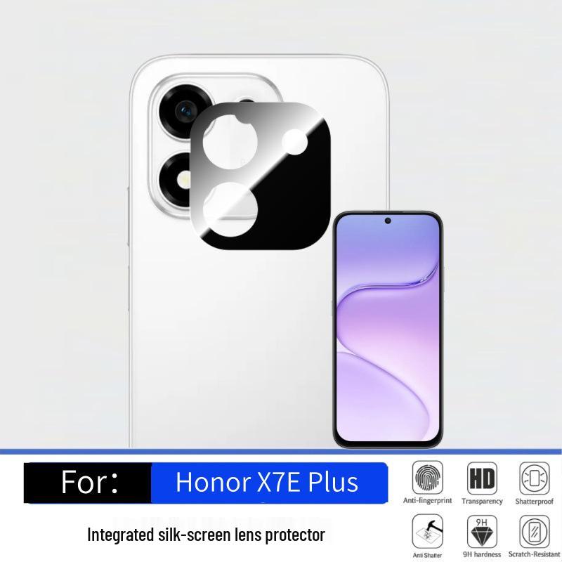 Honor X7e Plus HD Anti-Peep Tempered Glass Film - Frosted, Drop-Proof, Transparent Screen Protector.