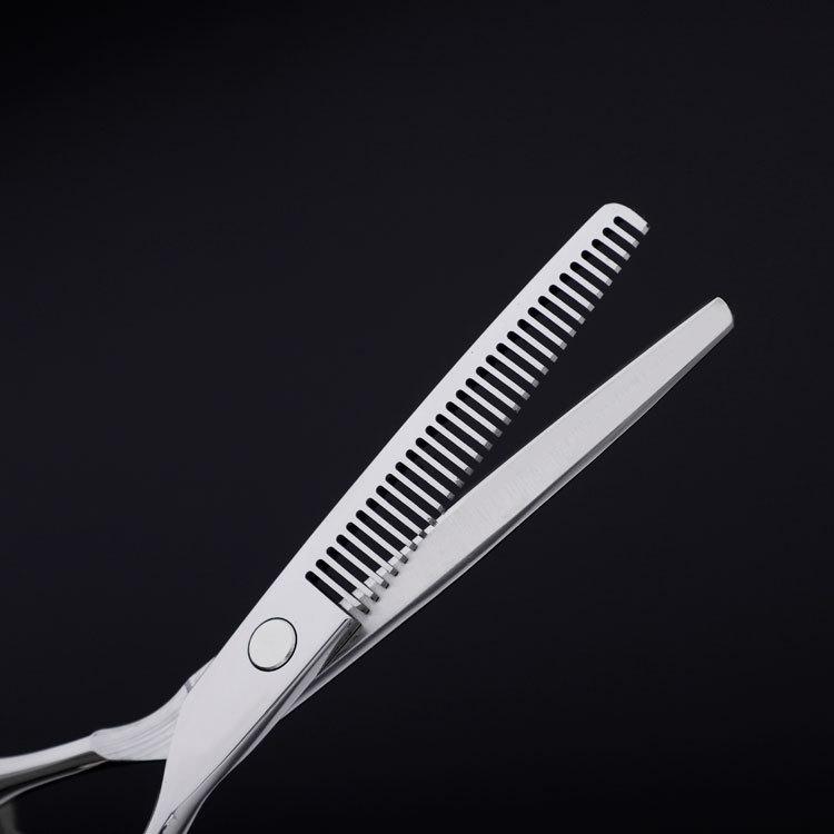 Ciseaux de coupe de cheveux de 15 cm, coupe de tous types de poils, volume d'épilation, outil de coupe de cheveux à faible coût