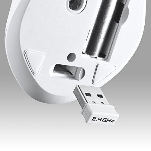 Sanwa Supply Wireless Keyboard with Mouse White SKB-WL25SETW