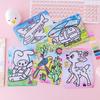 Kids' DIY Sand Art Set: Creative Scratch & Color Kit for Students