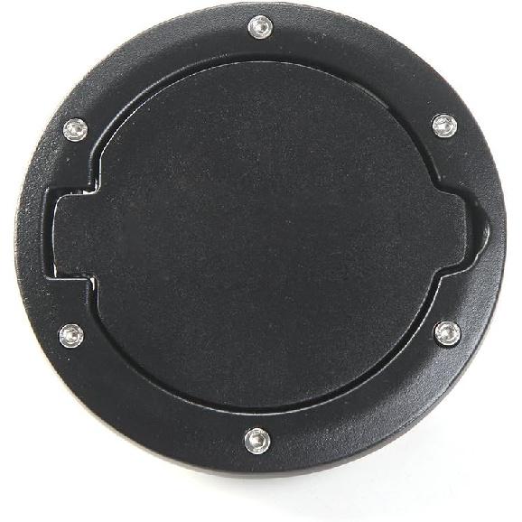 Gas Cap Fuel Door Gas Tank Cover For Jeep Wrangler JK & Unlimited Sport Rubicon Sahara 2007-2018
