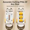 Drug Tablet Pill Cutter Adjustable Quartering Pill Divider  for Small or Large Pills