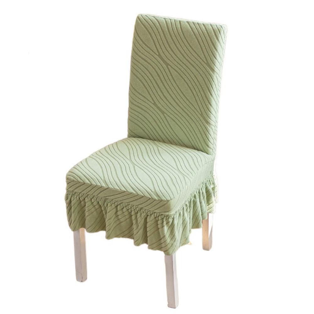 Chair Protector Seat Cover Soft Stool Cover Universal Dining Table Chair Cover Restaurant зелёный 980₽