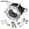 Chrome Motorcycle Air Filter Intake Cleaner System Kit For Harley Sportster XL883 XL1200 Iron 883 48 72 Seventy Two