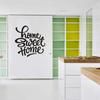 Household English Words Wall Sticker DIY Self Adhesive Wallpaper Sticker for Bedroom Decoration