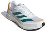 adidas Adizero Adios 6 'White Teal Flamingo Orange' GY0894