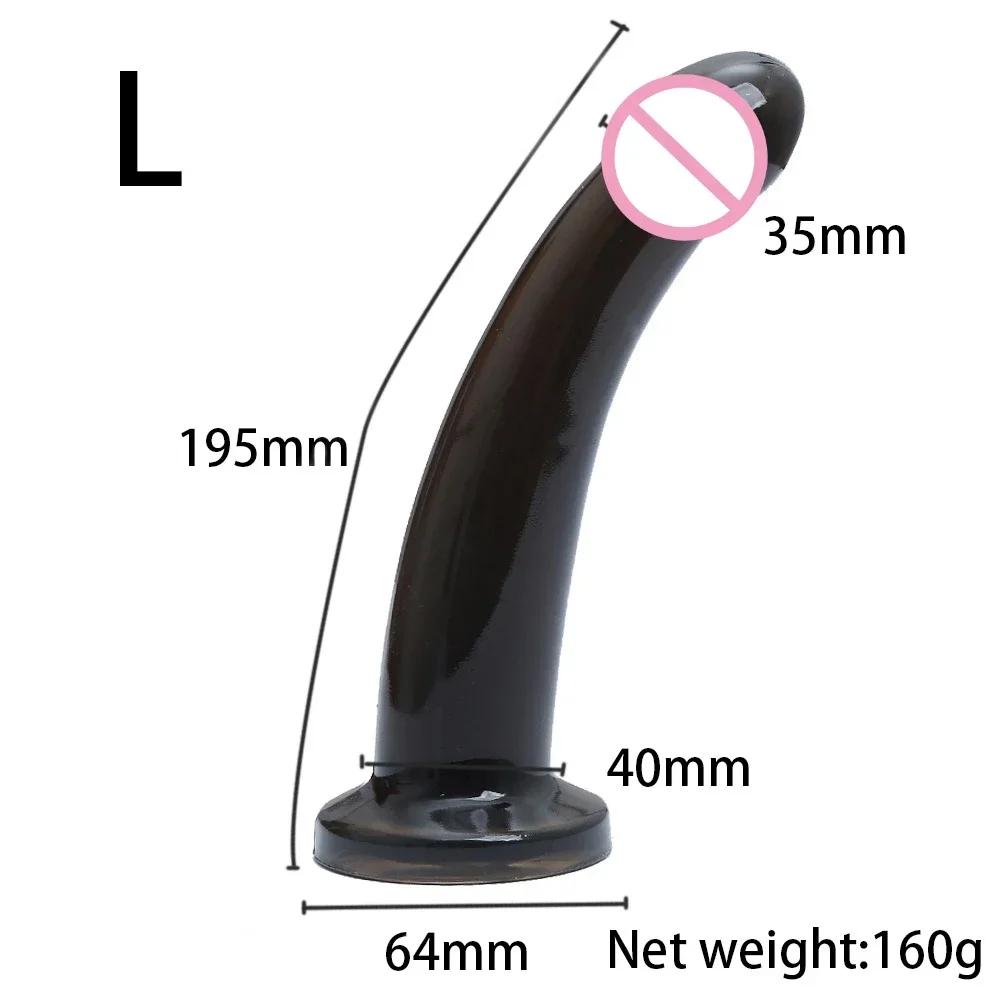 Silicon Anal Dildo Vibrators Women Butt Plug Silicon Artificial Penis Woman Sex Toy Adult Female Fantasy Dildo Toy For Gay