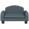VidaXL Children's Sofa Dark Grey 50x40x30 Cm Fabric, Mini Sofa, Mini Sofa Chair, Mini Sofa for Children, Sofa 3196370