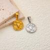 Waterproof Tarnish Free Comb Angel Coffee Cup Amor Charm  Custom DIY Jewelry 18k Gold Plated Fashion Pendants Charms