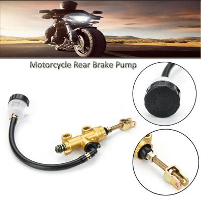 New Motorcycle Rear Hydraulic Brake Master Cylinder Pump For 50cc 70cc 110cc 125cc 150cc 250cc Thumpstar ATV Pit Dirt Bike
