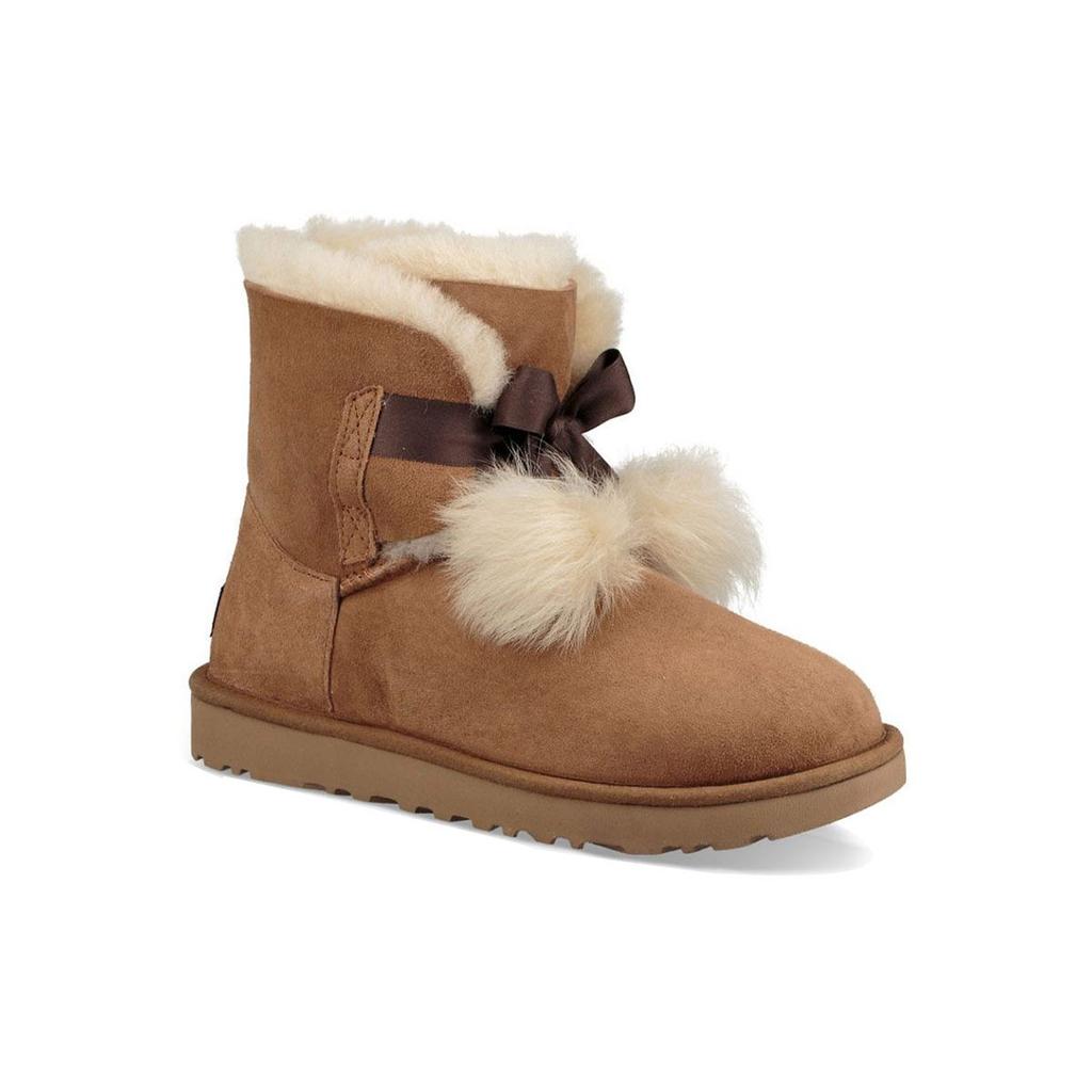 UGG Gita Snow Boots Brown Women's 1018517-CHE