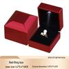 Diamond-Faceted Light-Up Jewelry Box for Rings, Bracelets, and Necklaces
