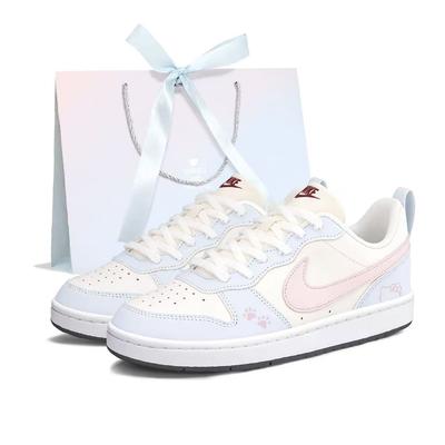 Court Borough Maris Sal Sweetheart Leather Abrasion Resistant Slip Resistant Low Top Skateboard Shoes Women's FV8120-141(Team1848--SBOX)