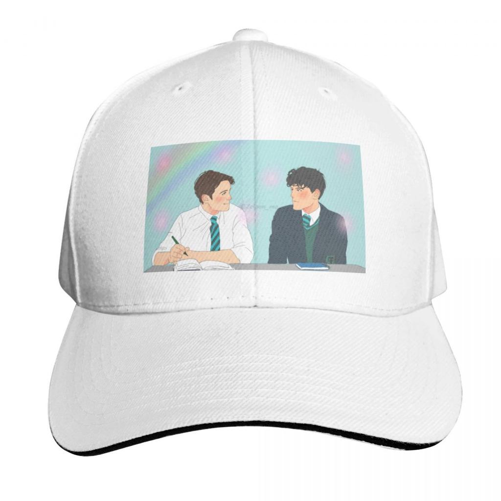 HEARTSTOPPER Nick and CHARLIE Baseball Cap New Hat Hard Hat Hood Sun Cap Baseball Unisex Womens