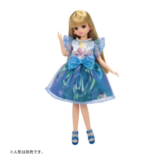 TAKARA TOMY Licca-chan Dress LW-02 My First Series Unicorn Star