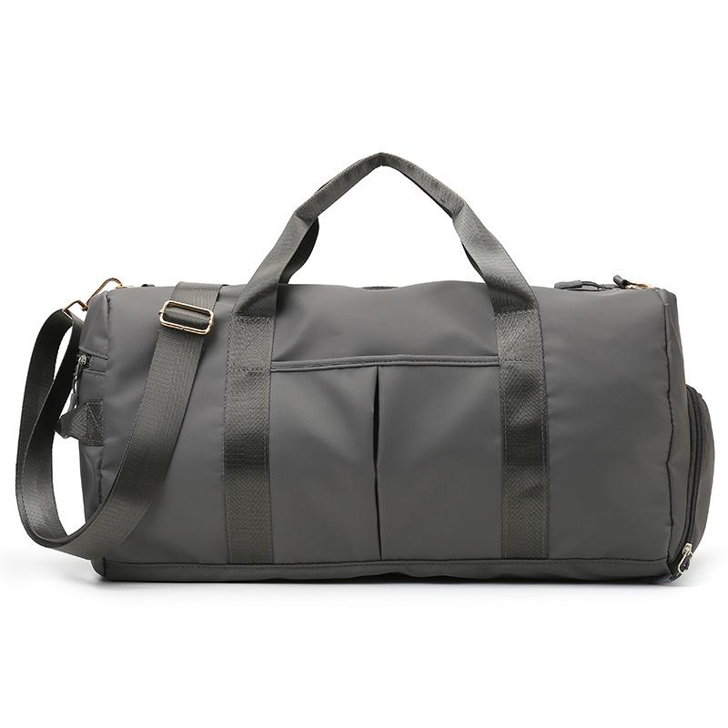 Fitness Bag Dry Wet Separation Training Sports Bag Lulu Same Style Hand Luggage Bag Short Travel Bag Swimming Bag