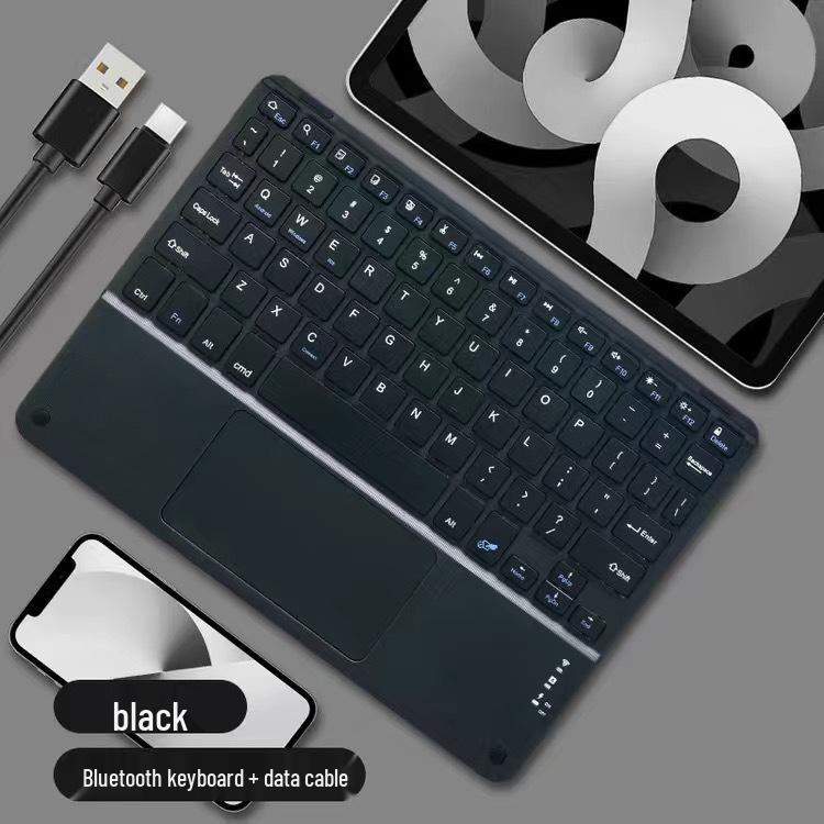 Universal Wireless Bluetooth Touch Keyboard for iPads, Tablets, and Phones