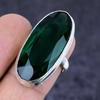 Chrome Diopside Gemstone Handmade 925 Sterling Silver Jewelry Ring Size 4.5 N6f50