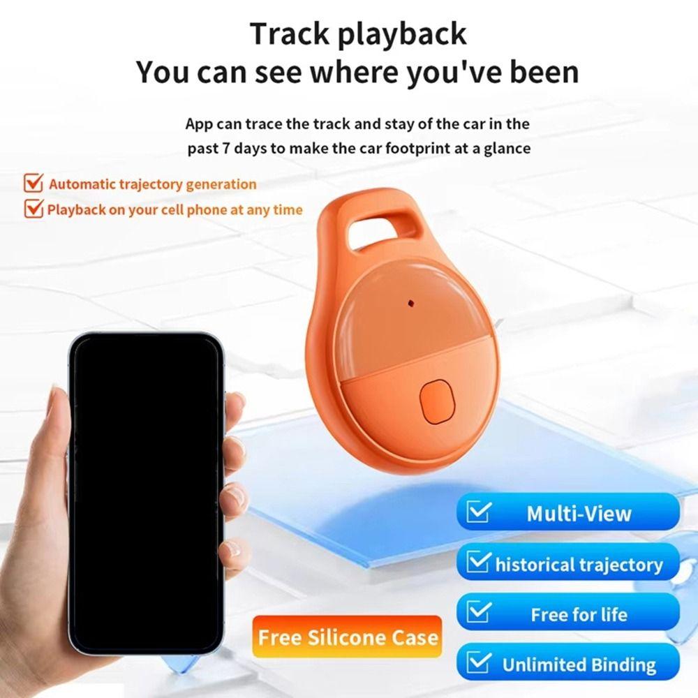 Portable Mini GPS Tracker Precision Positioning Bluetooth GPS Tag Tracker  Bag Locator