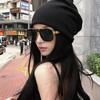European, American and Japanese trends Men's and women's sunglasses Fashion retro metal large frame Couple toad glasses Round face ink