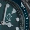 HYAKUICHI 101 Model.16N 38mm Automatic Divers Watch Ceramic Bezel No-Date Mechanical Watch Deep Aqua Hacking Function