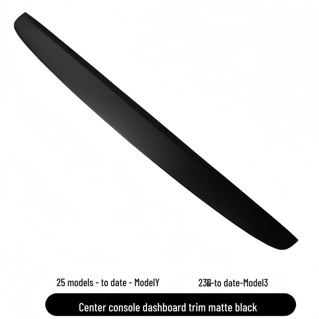 Bandă Decorativă pentru Bordul Consolei Centrale Tesla Model Y/3 pentru Protecție Interioară
