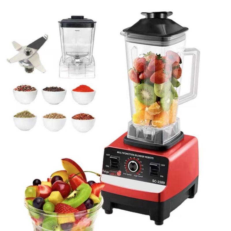 "High-Power 2-in-1 Smoothie and Juice Blender/Food Processor"