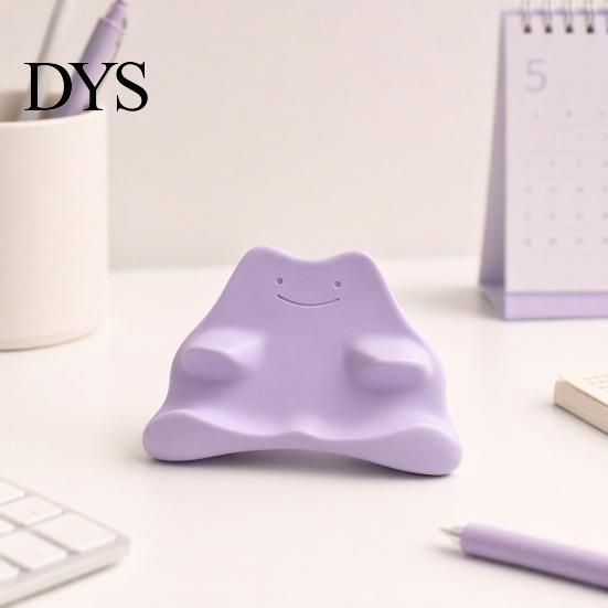 3D Printed Phone Holder Mobile Holder, Non-Slip Stand, Cute Hands-Free Stable Smart Phones Universal Mount Desk Ornaments Video Watching