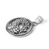 Titanium Steel Mortal Kombat Dragon Pendant Necklace - Stainless Steel Punk Fashion.