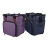 Multiple Pockets Knitting Tool Storage Bag Large Capacity Durable Handle Bible Case Pen Slots Zipper Pocket Sewing Machine Bag