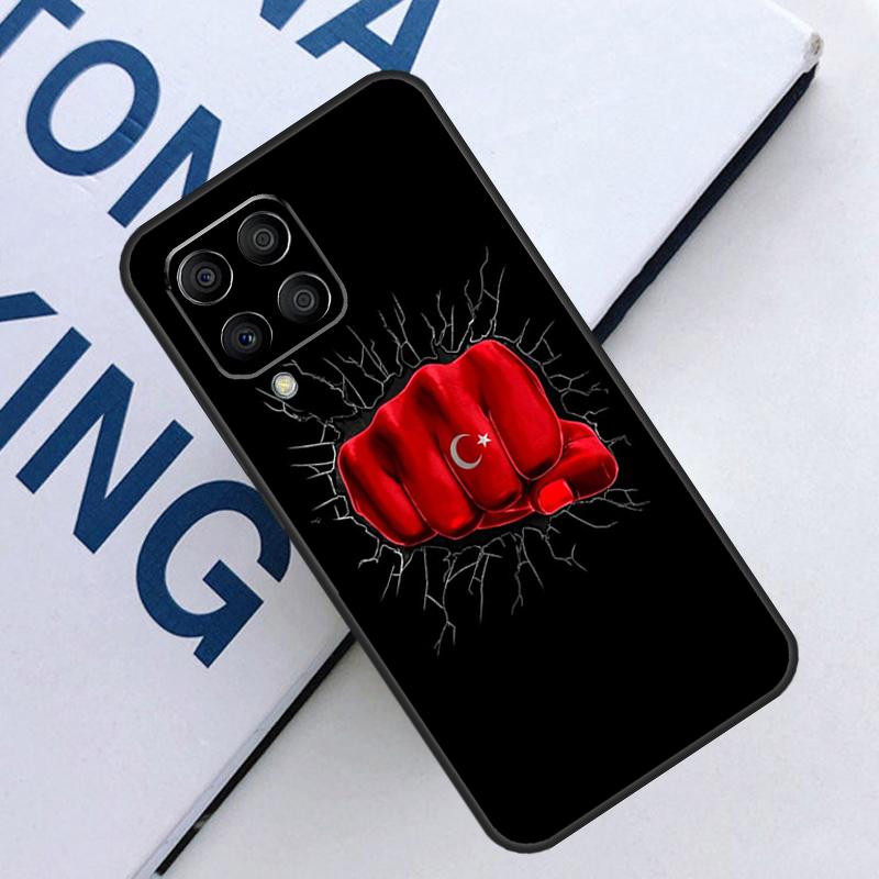 Turkey Turkish Flag For Samsung Galaxy M31 M55 M15 M11 M21 M13 M33 M35 M53 M14 M34 M54 M12 M32 M52 M06 M16 Case