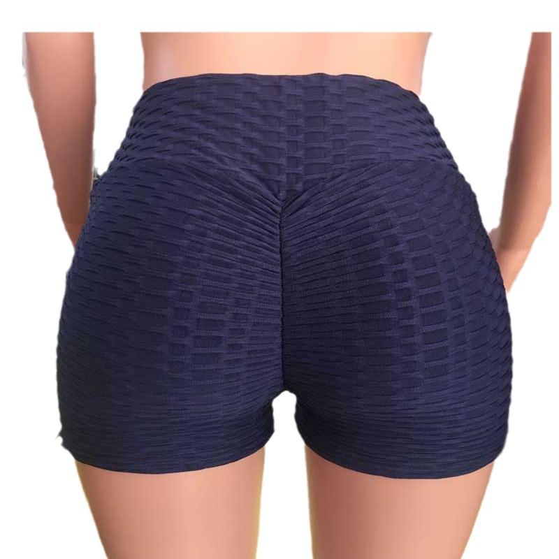 2026 Women's European Summer Trend: Jacquard Butt Lifting Yoga Fitness Shorts