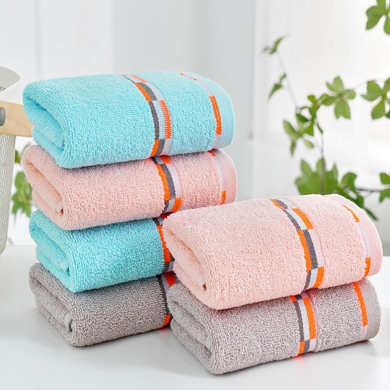 Towel face towel household adult large face towel soft absorbent thickened gift hand towel