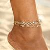 3pcs/set  Simple Chain Anklets For Women Beach Foot Jewelry Leg Chain Ankle Bracelets Women Accessories