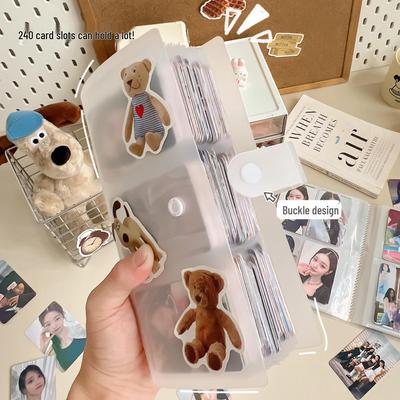 3-Zoll Polaroid Mini Transparentes Fotoalbum für Fotos, Tickets und Postkarten Scrapbook