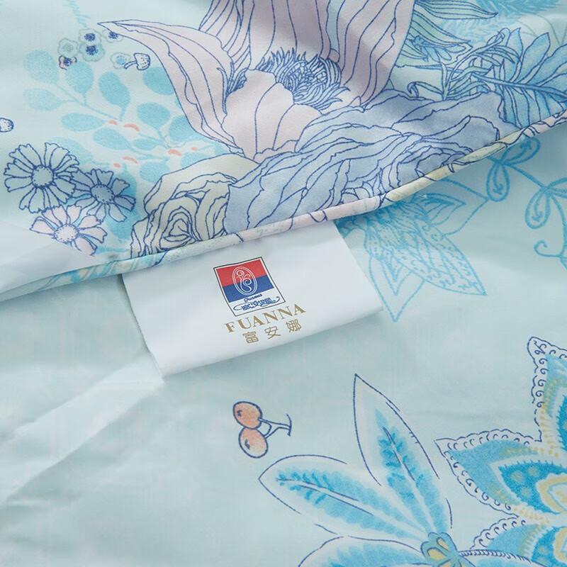 FUANNA Printed Silk Summer Cooling Quilt