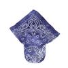 Printed Brim Bandana Hat Paisley Floral Sun Visor Hat Fashion Bandana Scarf  for Women