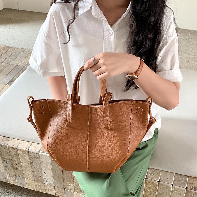 2024 weiche Leder PU Flügel Tasche für Frauen Designer Einkaufstasche Hohe Qualität Große Kapazität Handtasche Arbeit Pendler Weiblich