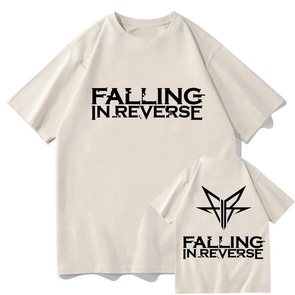 Falling in Reverse The Popular Mons Tour Tshirt Short Sleeve Cotton Summer Tshirts Hip Hop Streetwear Unisex Clothes Graphic Tees M