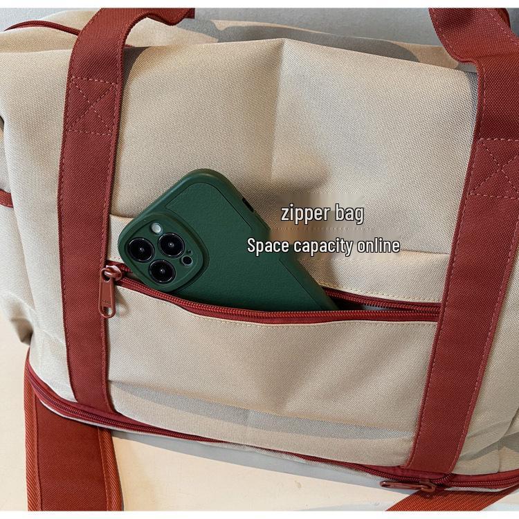 Unisex Reise-Tasche mit großem Fassungsvermögen und geringem Gewicht: Perfekt für Geschäftsreisen, Kurztrips, Sport oder Mutterschaftsaufbewahrung.