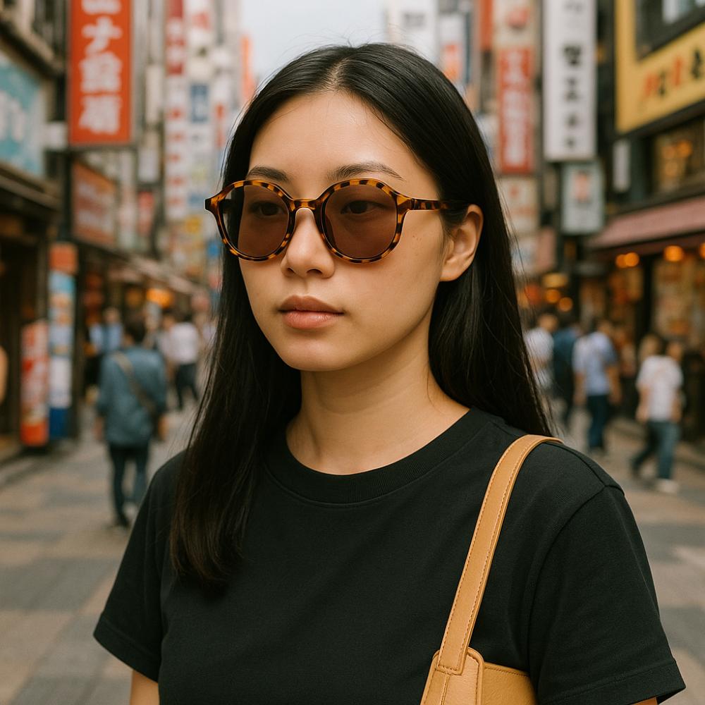 Vintage Rhombus Leopard Sunglasses Multicolor Lenses UV400 Sun Glasses Metal Eyewear Unisex