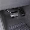 Black Footrest Gas Brake Pedal Trim Cover For Toyota Land Cruiser LC250 24+