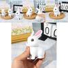 Childrens Plastic Rabbit Inertia Toy With Pushback Animal Car For Early Learning And Play