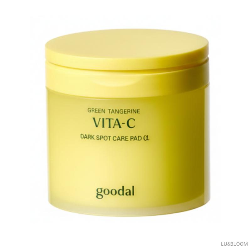 goodal Green Tangerine Vita C Dark Spot Care Pad Alpha 70 Sheets (+Free gift)
