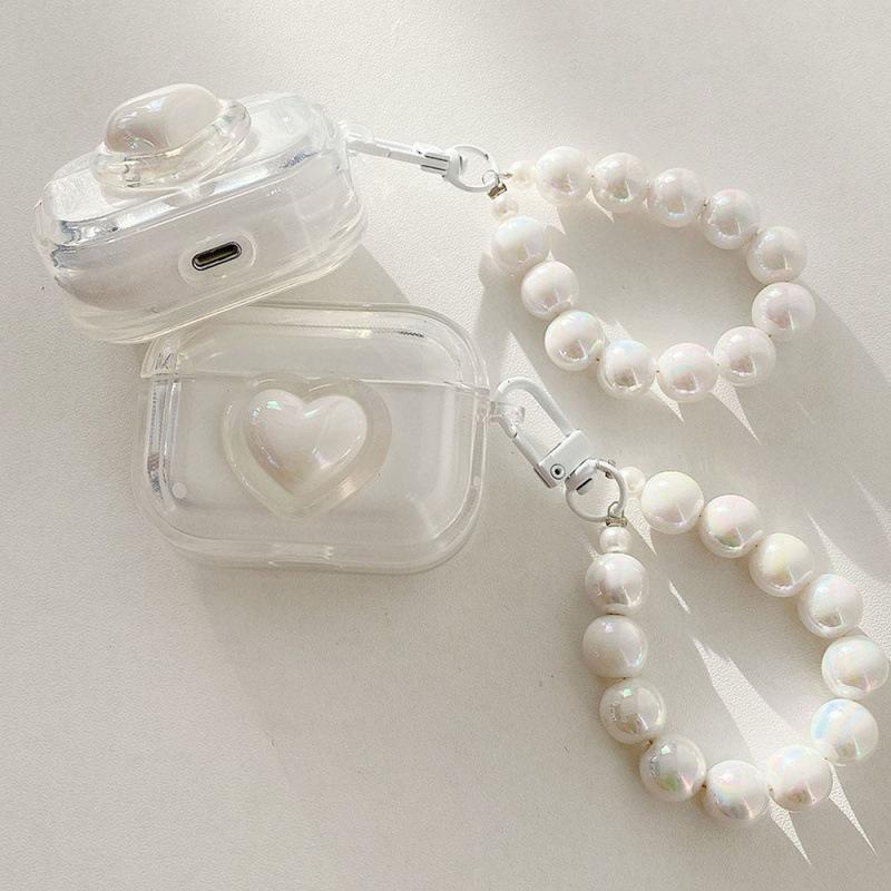 Simple Korean three-dimensional double love for AirPods1 protective case AirPods third generation Apple airpo